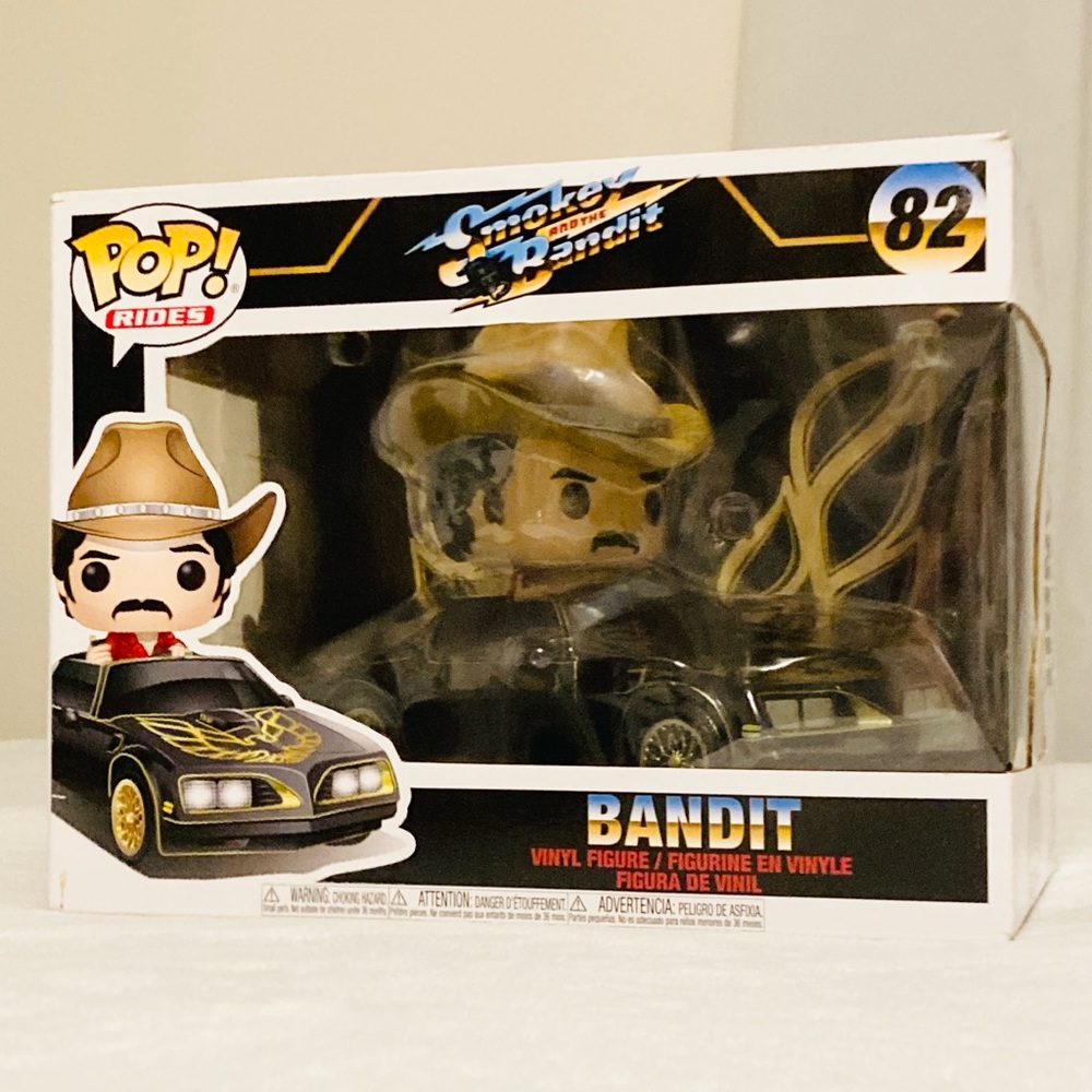 Funko Pop Rides “Smokey & The Bandit” collectible “VAULTED” New in box!